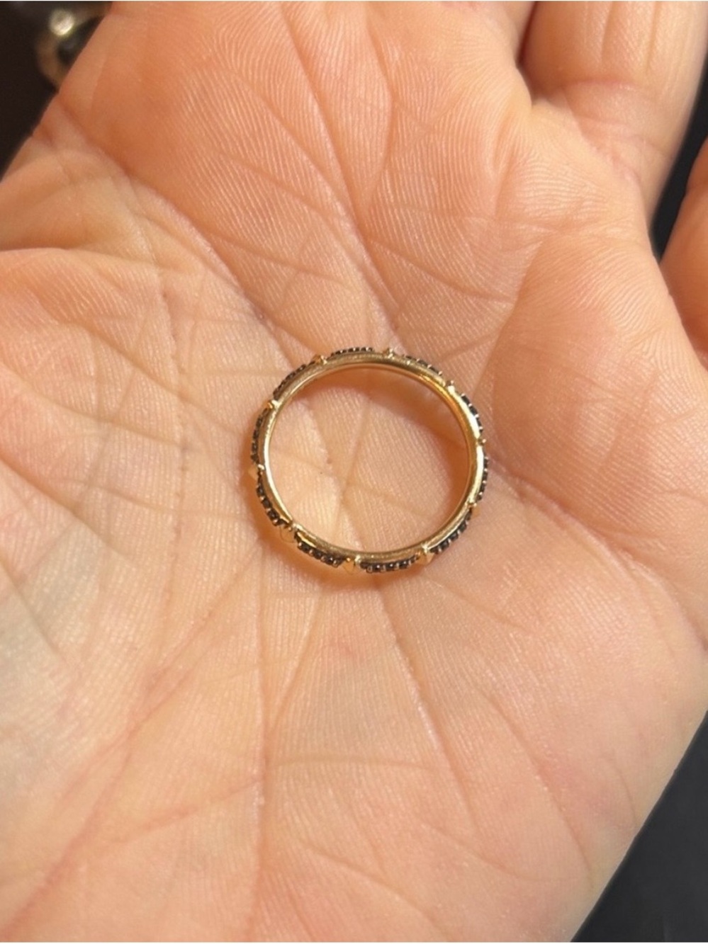 Kendra Scott Black Diamond Astrid Ring - Picture 3 of 6